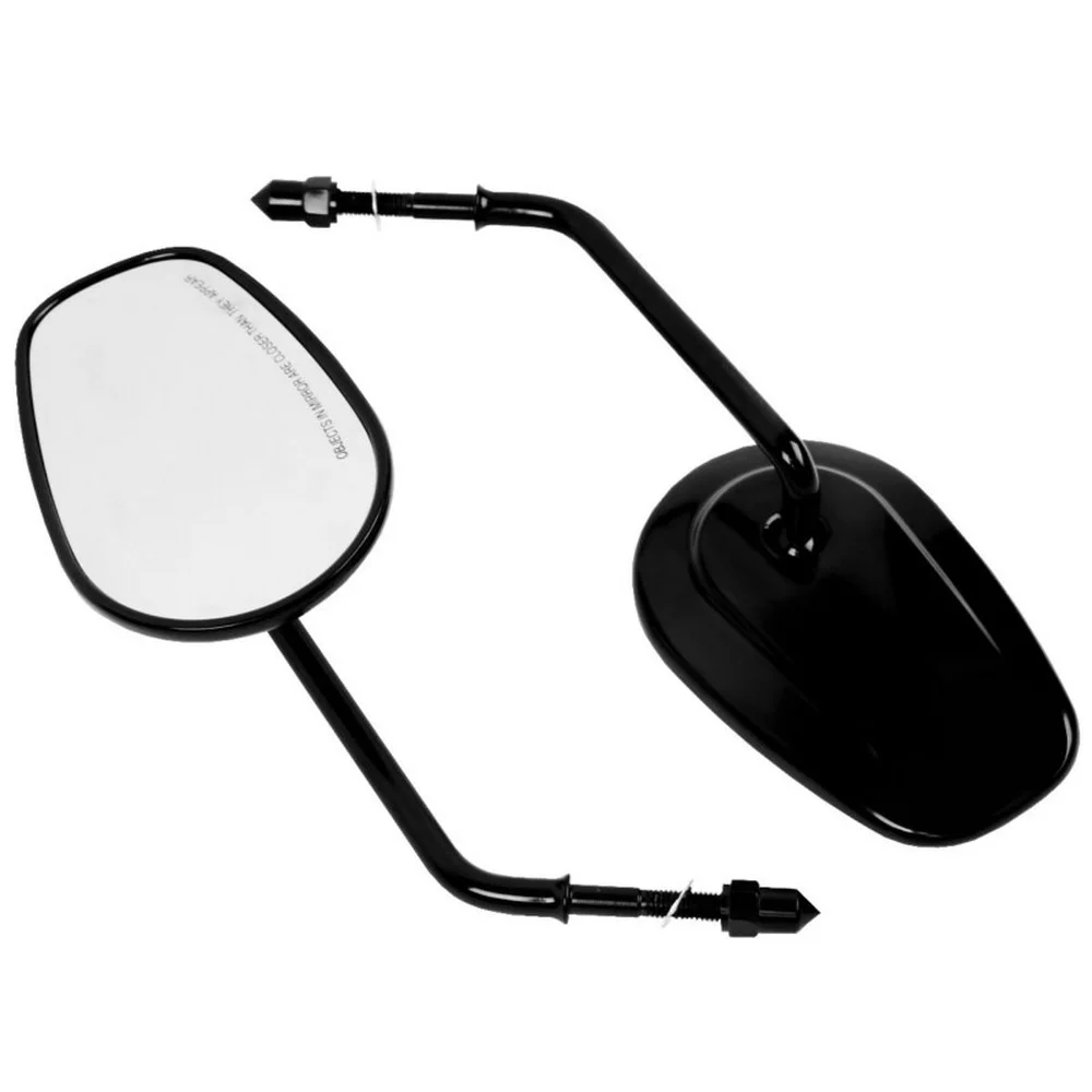 2 Pcs Retro Motorcycle Rearview Mirrors Motocross Rear View Mirror Back Side Mir - £202.81 GBP