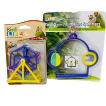 Bird Life Small Bird Toys Set of: Swing and Ferris Wheel Toy - £7.78 GBP