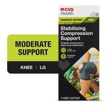 CVS Health Stabilizing Compression Knee Support, Large - $24.25