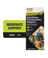 CVS Health Stabilizing Compression Knee Support, Large - $24.25