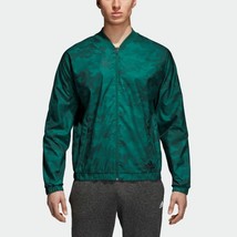 ADIDAS DQ1429 Woven Training Camouflage Jacket Collegiate Green / Black ... - $102.56