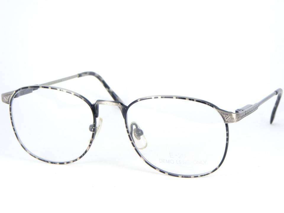 Fashion E-2038 GREY DEMI /ANTIQUE PEWTER EYEGLASSES GLASSES E2038 51-18-... - $27.72