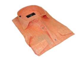 Men&#39;s Ciazzo Turkey 100% Linen Breathable Shirt Short Sleeves #Linen 66 ... - £47.96 GBP