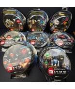 M&amp;M Chocolate Mpire Star Wars Figures 2005 Hasbro Complete Set Of 8- NIB - $920.32 MXN