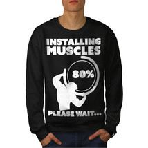 Wellcoda Muscle Gym Fitness Sport Mens Sweatshirt, Work Casual Pullover Jumper - £24.11 GBP+