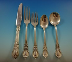 American Victorian by Lunt Sterling Silver Flatware Set 8 Service 40 Pieces - £1,469.20 GBP