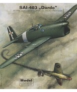 Paper craft - Messerschmitt SAI-403 &quot;Dardo&quot; **FREE SHIPPING** - $3.94 CAD