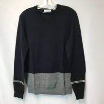 Calvin Klein Men&#39;s Merino V-Neck Sweater (Size Small) - £65.73 GBP