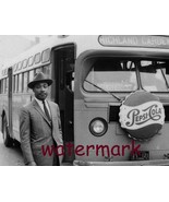 Martin Luther King Jr. in front Montgomery Bus after Boycott B&amp;W 8x10 Photo - $12.42 CAD