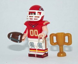 Building Kansas City Chiefs Football Minifigure US Toys - $7.30
