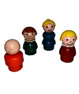 Fisher-Price Little People Vintage Mom &amp; 3 Kids - £7.55 GBP