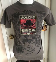 Indiana Jones Disney Archeology Geek Short Sleeve T Shirt Size S NWT - £19.10 GBP