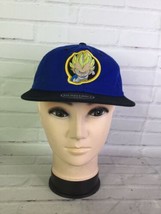 Dragon Ball Z Super Vegeta Anime Low Crown Adjustable Strapback Hat Cap Adult - £27.68 GBP