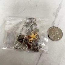 Dog Puppy Bone Star Paw Print Bag Charm Ball Chain Keychain Keyring - £5.41 GBP