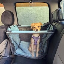 Dog Car Seat Half Rear Pet Travel Waterproof Pad Dog Hammock Safety Harn... - £63.38 GBP