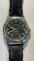 German WWII MIMO Girard Perregaux -DH Officers Watch- functioning-D5150H - $350.00
