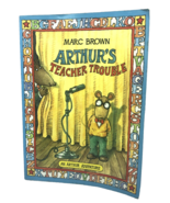 Arthur&#39;s Teacher Trouble by Marc Brown Paperback 1986 Vintage Children’s... - $8.16 CAD