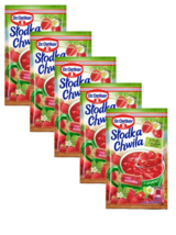 Dr. Oetker Slodka Chwila KISIEL hot jelly treat in a mug: Wild Strawberry - $206.79 MXN