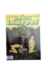 National Lampoon Magazine Feb 1981 Humor Satire Adam &amp; Eve Sin Cover - £7.47 GBP