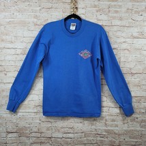 University Of Florida Gators Fruit Of The Loom T Shirt Medium Blue Long Sleeve - £3.97 GBP