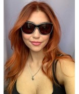  MOSCHINO MO 55mm Black Oversized Women&#39;s Sunglasses D - $189.99