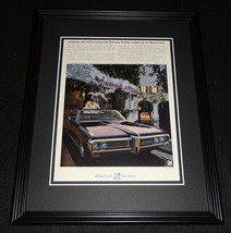 1968 Wide Track Pontiac 11x14 Framed ORIGINAL Advertisement B - £34.99 GBP