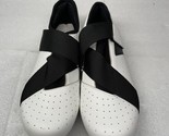 Black And White Size 38.5 Cycling Cleats Shoes - $18.50