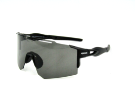 KDEAM KD0803 Polarized Shield Sunglasses, Rimless Wrap Black / Gray 133m... - $49.45
