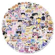 50 Pcs Anime Ouran High School Host Club Graffiti Stickers For Laptop No... - $11.00
