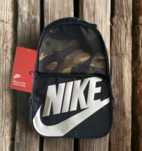 Nike Insulated Lunch Bag w/ID Window Easy to Clean, Durable Fabric, Black-Camo - £16.38 GBP