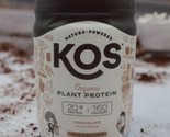 KOS NATURE-POWERED ORGANIC PLANT PROTEIN CHOCOLATE 13.75 Oz EXP 05/2025 - $22.76