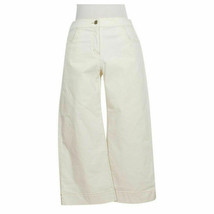 EILEEN FISHER Natural Stretch Denim Cropped Wide Jean Pants PP - £62.90 GBP