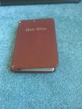KJV HOLMAN BIBLE COMPACT BURGUNDY RED LETTER - $12.75