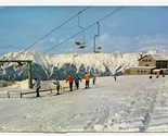 Winter Resort Skiing Tirol Patscherkofel Berghotel Postcard Austria  - $15.88