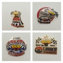 Nascar Coca Cola 600 Charlotte Motor Speedway Collectible Lapel Pin Lot - $29.50