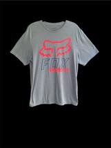 VTG Fox Racing T-Shirt Mens XL Bike Motocross Gray Fox Head Logo Graphic EUC - £12.04 GBP