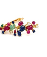 Authenticity Guarantee

18k Yellow Gold Carved Gemstone and Diamond Tie ... - $3,564.00