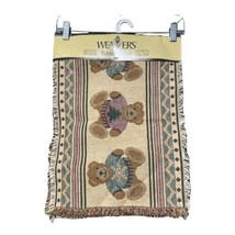 Barth &amp; Dreyfuss Weavers Christmas/Winter Teddy Bear Table Runner 13&quot; x ... - $9.89