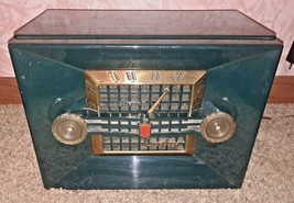 Vintage Crosley Radio Model 11-109U Green Bakelite 1950-59 - £110.35 GBP