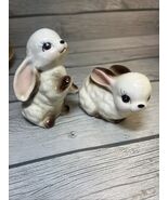 Vintage Japan Bunny Rabbit Salt and Pepper Shakers | Ceramic - $24.75