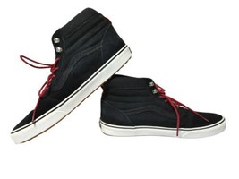 Vans Off The Wall High Top Black Suede Skateboarding Sneaker Men 13 - $28.50