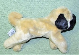 Russ Yomiko Classics Pug Puppy Dog Tan Black 12&quot; Plush Stuffed Animal Lovie Toy - £7.04 GBP