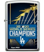 2020 Los Angeles Dodgers World Series Champions High Polish Chrome Zippo... - €24,70 EUR
