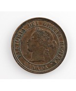 1881-H Canada 1 Cent Coin (XF) Extra Fine Condition - $129.80 CAD