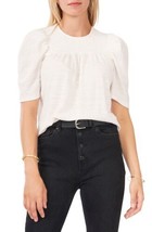 MSRP $59 Vince Camuto Womens Puff Shoulder Mocked Blouse Size XXS - $26.73