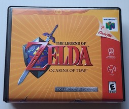 The Legend Of Zelda Ocarina Time Collector&#39;s Edition CASE Nintendo 64 N64 Box - £11.96 GBP