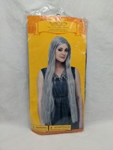 Halloween Costume 36in Long Gray Wig Adult One Size - £30.95 GBP