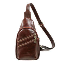 Leather Cross Body Bag Sling Bag - Catch-22 - £104.47 GBP