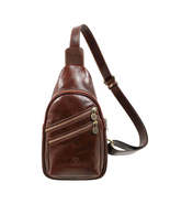 Leather Cross Body Bag Sling Bag - Catch-22 - £104.40 GBP