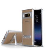 For Samsung Galaxy S10e Transparent Bumper Case w/Kickstand SILVER - $127.41 MXN